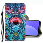 Custodia per telefono in pelle con disegno colorato 3D, For Xiaomi Mi 10T Lite