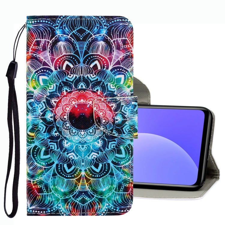 Custodia per telefono in pelle con disegno colorato 3D, For Xiaomi Mi 10T Lite