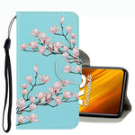 Custodia per telefono in pelle con disegno colorato 3D, For Xiaomi Poco X3 NFC