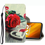Custodia per telefono in pelle con disegno colorato 3D, For Xiaomi Poco X3 NFC