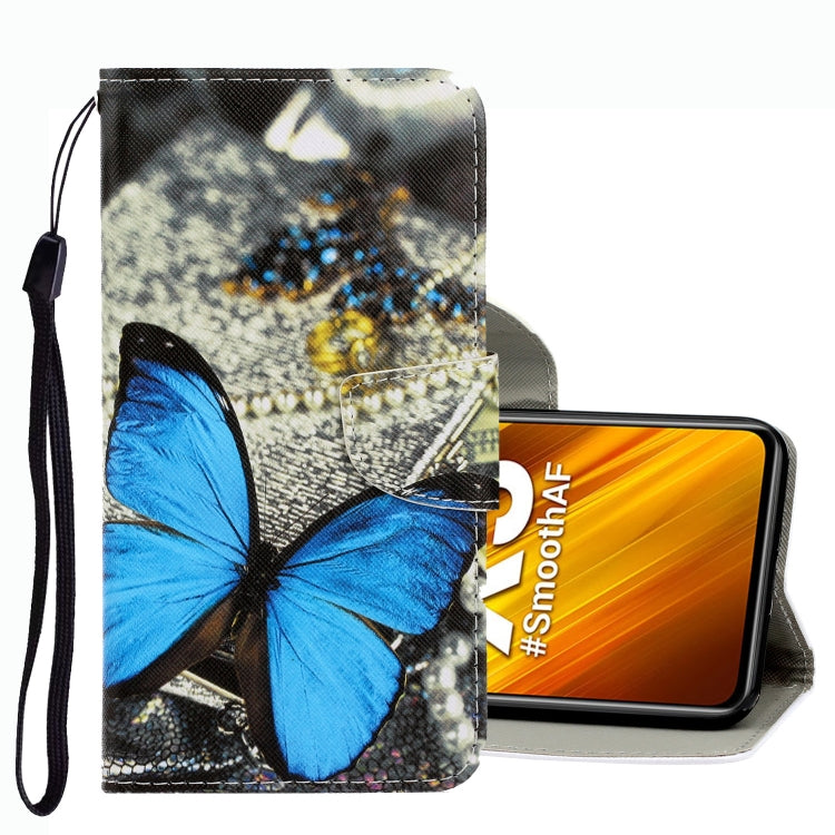 Custodia per telefono in pelle con disegno colorato 3D, For Xiaomi Poco X3 NFC