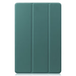 Custodia per tablet in pelle Custer Texture con supporto a tre pieghe, For Samsung Galaxy Tab S8