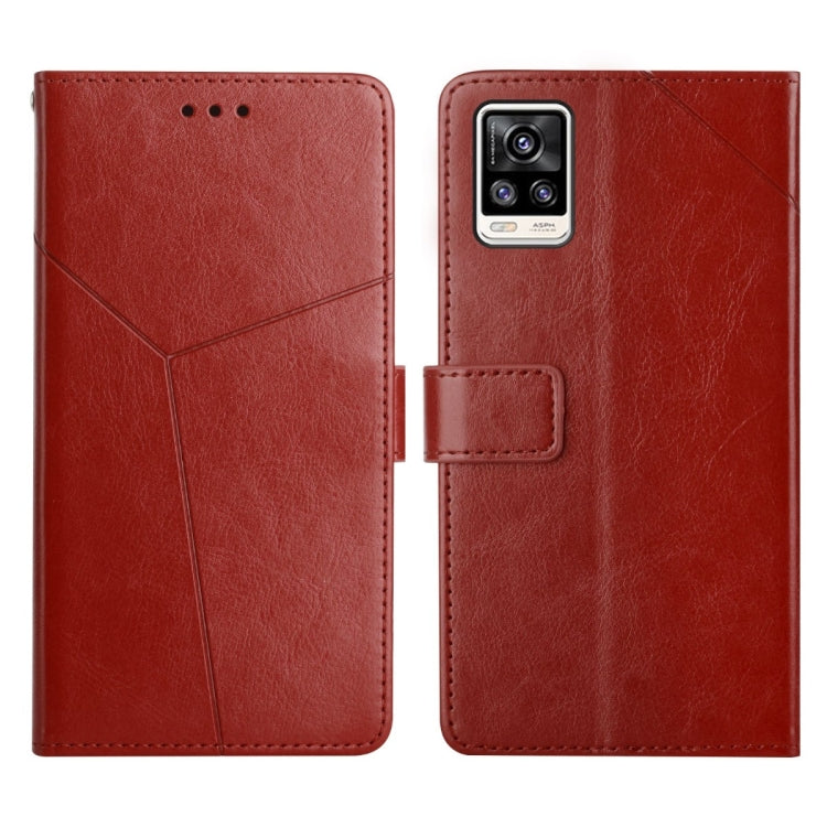 Custodia per telefono in pelle flip orizzontale con cuciture a Y, For vivo S7 / V20 Pro, For vivo S9, For vivo S9e, For vivo S10 / S10 Pro