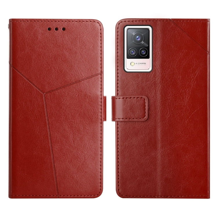 Custodia per telefono in pelle flip orizzontale con cuciture a Y, For vivo S7 / V20 Pro, For vivo S9, For vivo S9e, For vivo S10 / S10 Pro