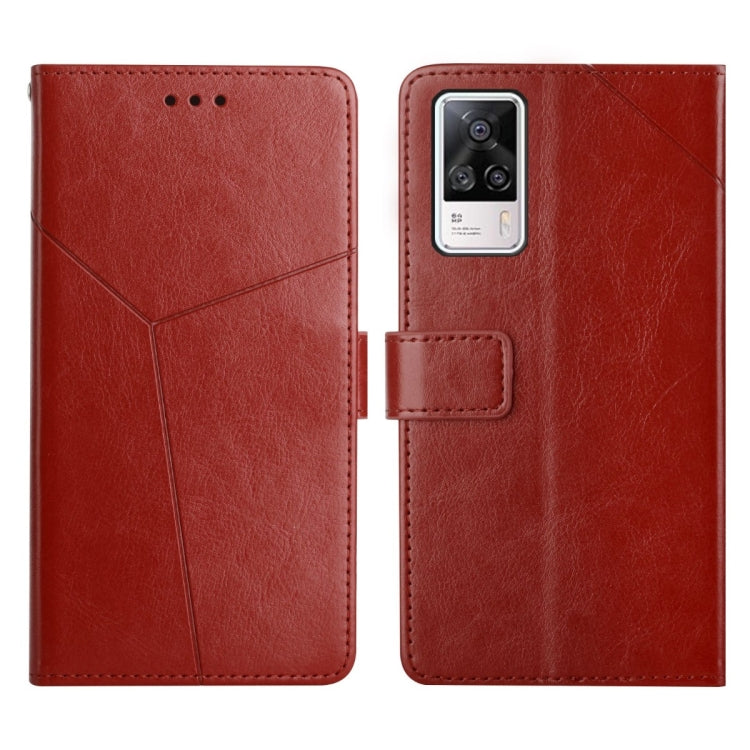 Custodia per telefono in pelle flip orizzontale con cuciture a Y, For vivo S7 / V20 Pro, For vivo S9, For vivo S9e, For vivo S10 / S10 Pro