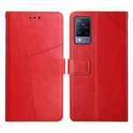 Custodia per telefono in pelle flip orizzontale con cuciture a Y, For vivo V20 SE / Y70, For vivo V21 5G, For vivo V21e / Y73 2021, For vivo Y20 2020