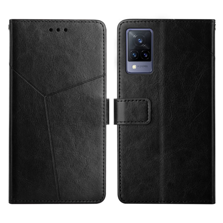 Custodia per telefono in pelle flip orizzontale con cuciture a Y, For vivo V20 SE / Y70, For vivo V21 5G, For vivo V21e / Y73 2021, For vivo Y20 2020
