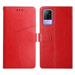Custodia per telefono in pelle flip orizzontale con cuciture a Y, For vivo V20 SE / Y70, For vivo V21 5G, For vivo V21e / Y73 2021, For vivo Y20 2020