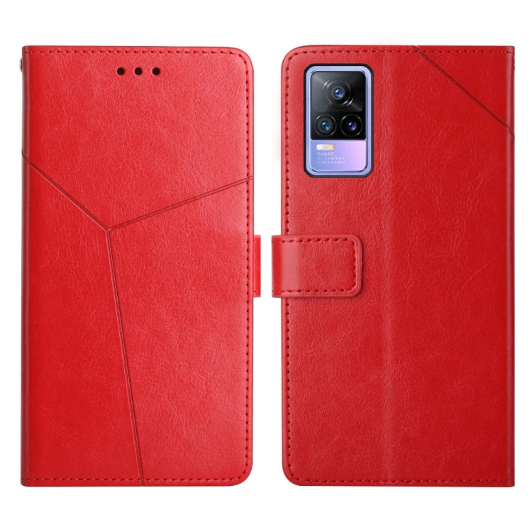 Custodia per telefono in pelle flip orizzontale con cuciture a Y, For vivo V20 SE / Y70, For vivo V21 5G, For vivo V21e / Y73 2021, For vivo Y20 2020