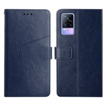 Custodia per telefono in pelle flip orizzontale con cuciture a Y, For vivo V20 SE / Y70, For vivo V21 5G, For vivo V21e / Y73 2021, For vivo Y20 2020