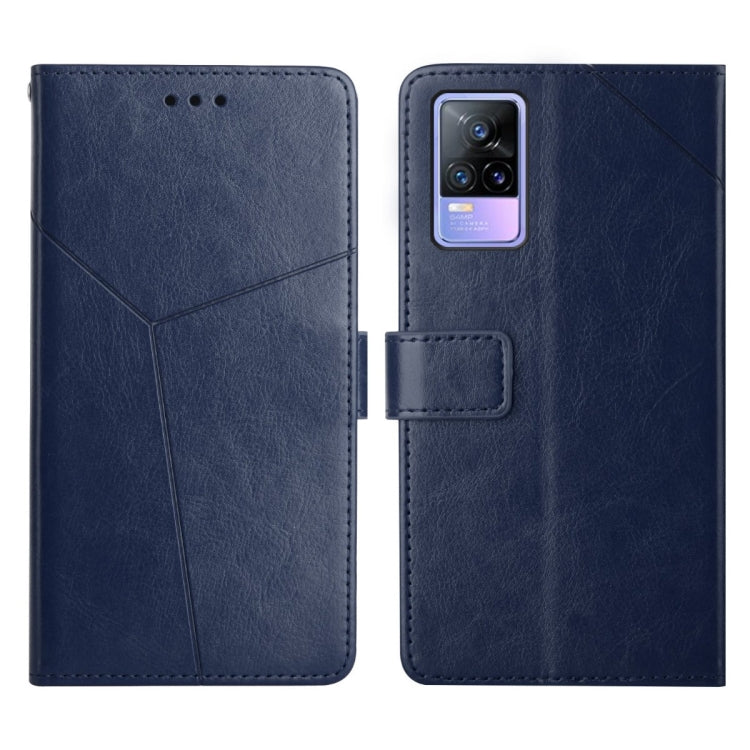 Custodia per telefono in pelle flip orizzontale con cuciture a Y, For vivo V20 SE / Y70, For vivo V21 5G, For vivo V21e / Y73 2021, For vivo Y20 2020