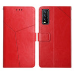Custodia per telefono in pelle flip orizzontale con cuciture a Y, For vivo V20 SE / Y70, For vivo V21 5G, For vivo V21e / Y73 2021, For vivo Y20 2020