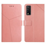 Custodia per telefono in pelle flip orizzontale con cuciture a Y, For vivo V20 SE / Y70, For vivo V21 5G, For vivo V21e / Y73 2021, For vivo Y20 2020