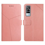 Custodia per telefono in pelle flip orizzontale con cuciture a Y, For vivo Y51 2020, For vivo Y70s, For vivo Y72 5G