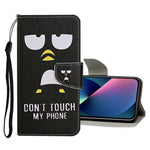 Custodia portafoglio in pelle per iPhone 13 mini