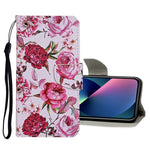 Custodia portafoglio in pelle per iPhone 13 mini