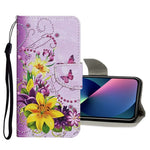 Custodia portafoglio in pelle per iPhone 13 mini