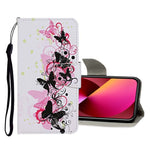 Custodia portafoglio in pelle per iPhone 13 mini