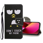 Custodia portafoglio in pelle per iPhone 13 mini
