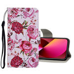 Custodia portafoglio in pelle per iPhone 13 mini