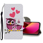 Custodia portafoglio in pelle per iPhone 13 mini
