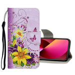 Custodia portafoglio in pelle per iPhone 13 mini