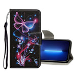 Custodia portafoglio in pelle per iPhone 13 Pro