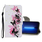 Custodia portafoglio in pelle per iPhone 13 Pro