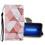 Custodia portafoglio in pelle per iPhone 13 Pro