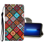 Custodia portafoglio in pelle per iPhone 13 Pro