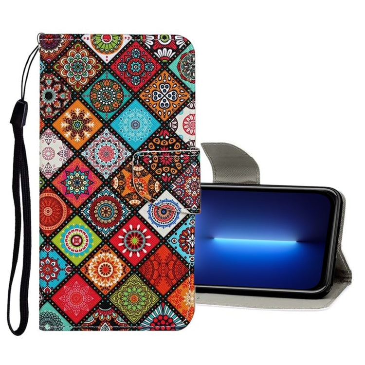 Custodia portafoglio in pelle per iPhone 13 Pro