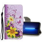 Custodia portafoglio in pelle per iPhone 13 Pro