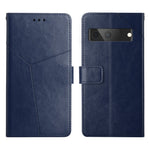 Custodia per telefono in pelle flip orizzontale con cuciture a Y, For Google Pixel 6, For Google Pixel 6 Pro, For Google Pixel 7, For Google Pixel 7 Pro