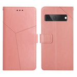 Custodia per telefono in pelle flip orizzontale con cuciture a Y, For Google Pixel 6, For Google Pixel 6 Pro, For Google Pixel 7, For Google Pixel 7 Pro
