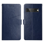 Custodia per telefono in pelle flip orizzontale con cuciture a Y, For Google Pixel 6, For Google Pixel 6 Pro, For Google Pixel 7, For Google Pixel 7 Pro