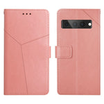 Custodia per telefono in pelle flip orizzontale con cuciture a Y, For Google Pixel 6, For Google Pixel 6 Pro, For Google Pixel 7, For Google Pixel 7 Pro