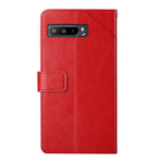 Custodia per telefono in pelle flip orizzontale con cuciture a Y, For Asus ROG Phone 3, For Asus ROG Phone 5, For Asus Smartphone for Snapdragon Insiders, For Asus Zenfone 8
