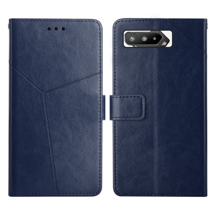 Custodia per telefono in pelle flip orizzontale con cuciture a Y, For Asus ROG Phone 3, For Asus ROG Phone 5, For Asus Smartphone for Snapdragon Insiders, For Asus Zenfone 8