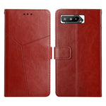 Custodia per telefono in pelle flip orizzontale con cuciture a Y, For Asus ROG Phone 3, For Asus ROG Phone 5, For Asus Smartphone for Snapdragon Insiders, For Asus Zenfone 8