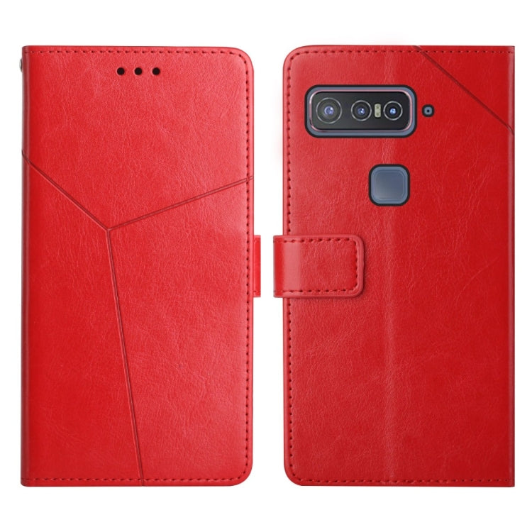 Custodia per telefono in pelle flip orizzontale con cuciture a Y, For Asus ROG Phone 3, For Asus ROG Phone 5, For Asus Smartphone for Snapdragon Insiders, For Asus Zenfone 8