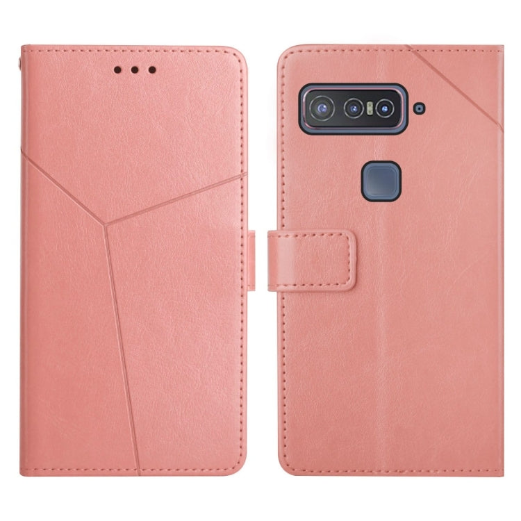 Custodia per telefono in pelle flip orizzontale con cuciture a Y, For Asus ROG Phone 3, For Asus ROG Phone 5, For Asus Smartphone for Snapdragon Insiders, For Asus Zenfone 8