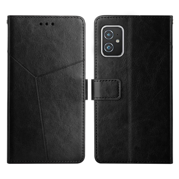 Custodia per telefono in pelle flip orizzontale con cuciture a Y, For Asus ROG Phone 3, For Asus ROG Phone 5, For Asus Smartphone for Snapdragon Insiders, For Asus Zenfone 8