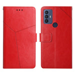 Custodia per telefono in pelle flip orizzontale con cuciture a Y, For Sharp Aquos V6 / V6 Plus