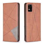 Custodia per telefono in pelle magnetica invisibile prismatica, For Infinix Hot 11 Play/Hot 10 Play, For Google Pixel 7 Pro 5G, For ZTE Blade  A31