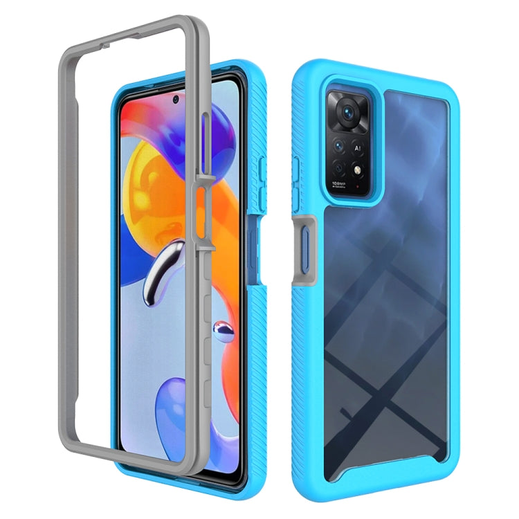 Custodia per telefono Starry Sky serie tinta unita PC + TPU, For Xiaomi Redmi Note 11 Pro Global, For Xiaomi Redmi Note 11 Global / Note 11S