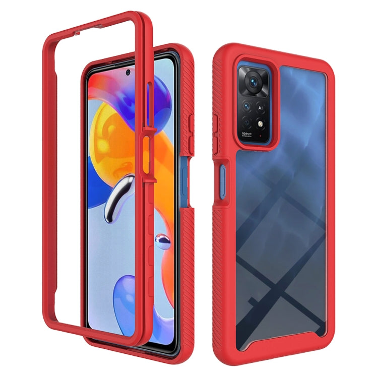 Custodia per telefono Starry Sky serie tinta unita PC + TPU, For Xiaomi Redmi Note 11 Pro Global, For Xiaomi Redmi Note 11 Global / Note 11S