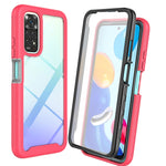 Custodia per PC + TPU tinta unita cielo stellato con pellicola in PET, For Xiaomi Redmi Note 11 Pro Global, For Xiaomi Redmi Note 11S Global