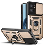 Cover per fotocamera scorrevole Design Custodia per telefono in TPU + PC, For OPPO Reno7 5G Global / Find X5 Lite