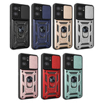 Cover per fotocamera scorrevole Design Custodia per telefono in TPU + PC, For OPPO Reno7 5G Global / Find X5 Lite