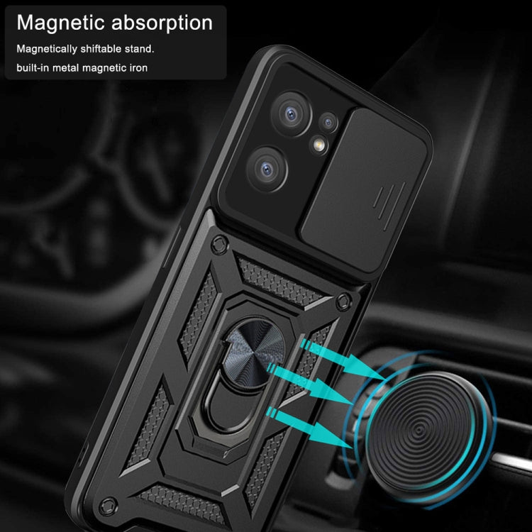 Cover per fotocamera scorrevole Design Custodia per telefono in TPU + PC, For OPPO Reno7 5G Global / Find X5 Lite